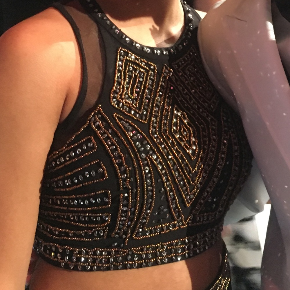 Prom dress top & bottom